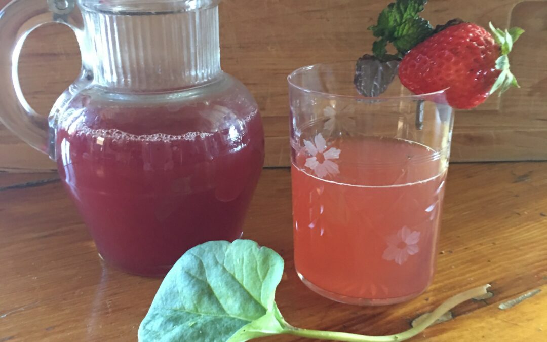 Classic Rhubarb Cocktail Syrup